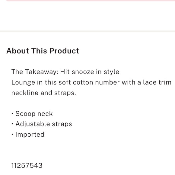 🔥VS Pink Pretty Perfect Cami sz XXL NWT - Picture 7 of 8